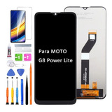 Pantalla Lcd Táctil Para Moto G8 Power Lite Xt2055 Original