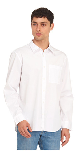 Camisa Calvin Klein De Cuello Italiano Para Hombre