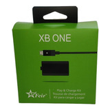 Kit Bateria + Cabo Carregador Controle Xbox One Feir Novo