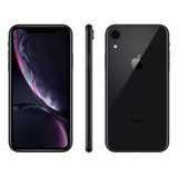 iPhone XR Barato Preto Sem Icloud Biometria Face Id Nfe #181