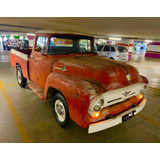 Ford F100 Ano 1961 V8 272 Vermelha