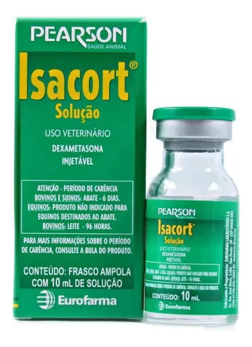 Isacort Solução 10ml - Pearson 