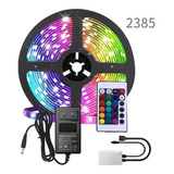 Tira Luz Led Colores 5m Con Control De 24 Botones