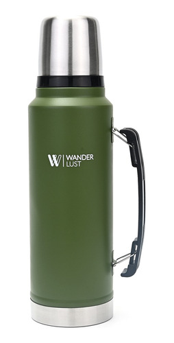 Termo Acero Inox Doble Capa 1,3 Litros 12hs Wanderlust Mate