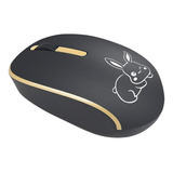 Mouse Sem Fio 2.4g Com Receptores Usb E Tipo C Para Notebook