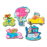 Baby Puzzles Animales Al Volante Rompecabezas Toyco