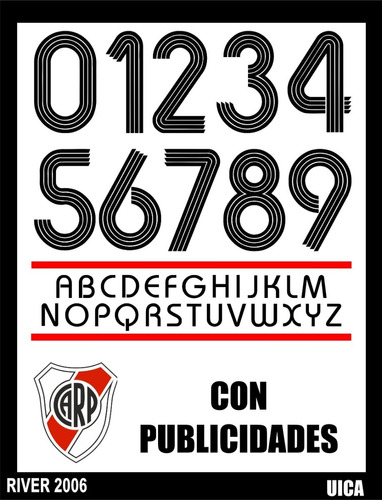 Vectores, Numeros. Compatible Con River 2006 / 2008