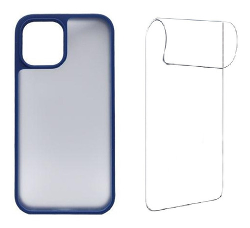 Carcasa Para iPhone 12 Pro Max Soft Color + Lamina Hidrogel