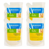 Kit 4 Refil Sabonete Líquido Glicerina Granado Bebê