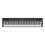 Teclado Digital Yamaha P125 Piano 88 Teclas Intermedio Negro
