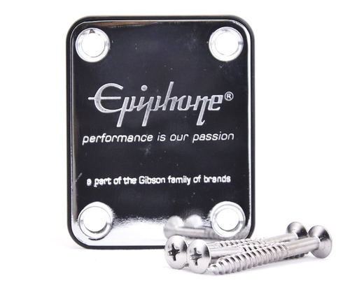 Neck Plate Placa De Brazo Para Guitarra Epi 