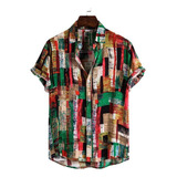 Camisa Havaiana Masculina Com Flores De Praia 8631