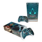 Skin Para Xbox Series S Adesivo Horizontal - Modelo 025