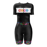 Uniforme De Patinaje Mujer-niña Diseño Coco