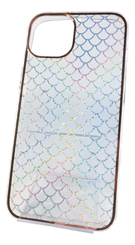 Funda Para iPhone 14 Brillo/holografica 