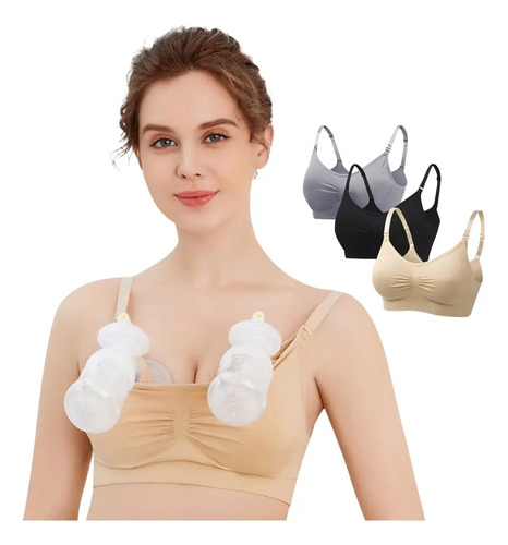 3pk Brasier De Lactancia Piezas Ropa Maternidad | MercadoLibre