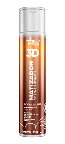 Magic Color 3d Morena Iluminada Doce De Leite Loiro Médio