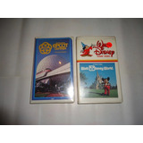 2 Vhs Walt Disney World Originales Made In Usa