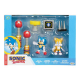 Conjunto 2 Personagens Sonic The Hedgehog Sunny Brinquedos