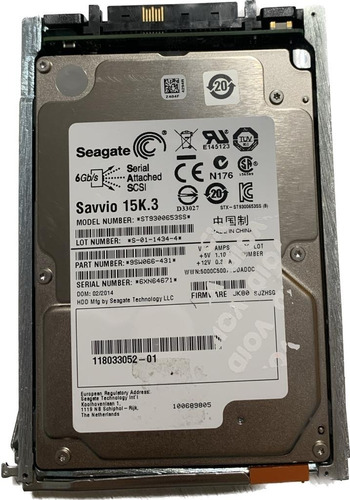 Hd Dell 0pch77 Sata 2tb 7.2k 3.5 St2000nm0033 9zm175-036 