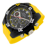 Reloj Montreal Hombre Ml1252 Aro Giratorio Agujas Luminosas