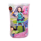 Boneca Disney Princess Princesa Guerreira Mulan Hasbro 25cm