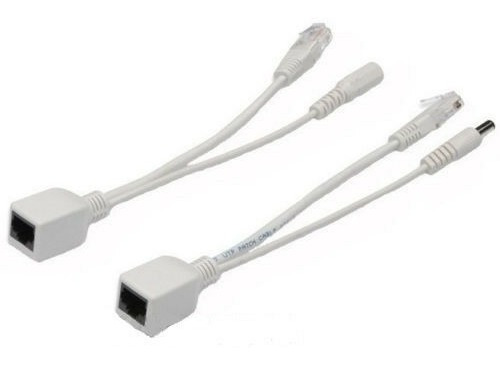 Adaptador Poe, Energiza Cámara De Red Por Solo 1 Cable 