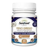 Feno Grego Suplemento Em Cápsulas Sunfood  Clinical 