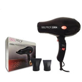 Belprof 2280a Secador De Pelo Compacto Profesional 2000w Color Negro