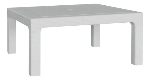 Mesa Ratona Cuadrada Simil Ratán 90 Cm Alejo Quality Ct