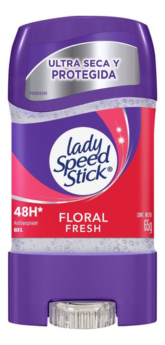 Desodorante En Gel Lady Speed Stick Floral Fresh Mujer 65g