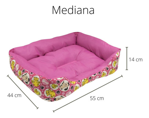 Cama Para Perros Cama Tamaño Mediana Cama Fantasy Fancy Pets Color Rosa