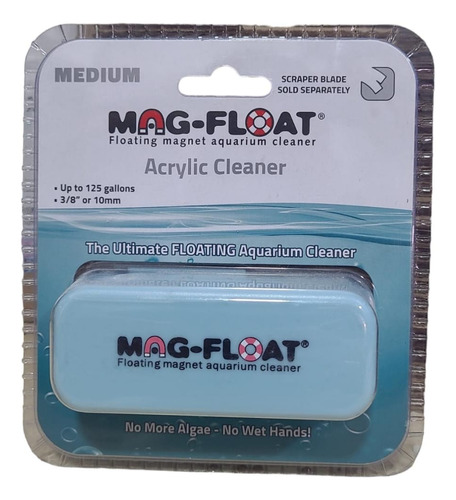 Mag Float Limpador Magnético Para Acrílico Medium