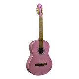 Guitarra Clasica Bamboo Studio Rosa 39 Con Funda