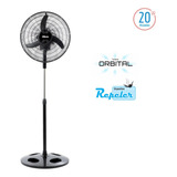 Ventilador De Pie Liliana Vprn20 - Orbital Con Repeler