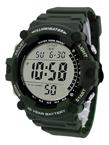 Relógio Masculino Digital De Pulso Esportivo Casio Original