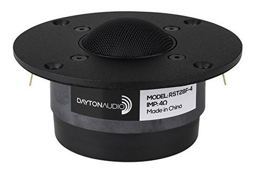 Dayton Audio Rst28f-4 1-1/8 Dome Tweeter 4ohm Serie Fabric