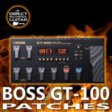 Kit 2500 Patches Pedaleira Boss Gt-100 Efeitos, Timbres