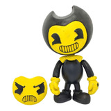 Juguete Bendy Ink Machine Figura Yellow Brilla Oscuridad En