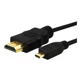 Cable Micro Hdmi A Hdmi De 4k 1.80m