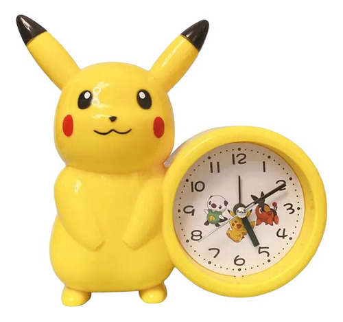 Reloj Despertador Pikachu Para Niños
