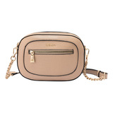 Bandolera Secret Virginia Fw24 Marrón S Color Beige