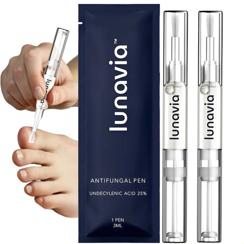 Susheng. 2 Lápiz Antifúngico Lunavia, Ácido Undecilénico 25%
