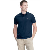 Tommy Hilfiger Camiseta Tipo Polo Manga Corta 100% Algodón