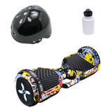 Hoverboard Infantil Skate Elétrico Hip Hop + Kit Acessórios