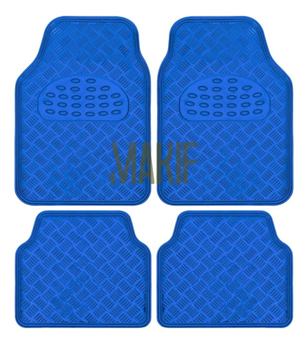 Cubre Alfombra Universal Deportiva 4 Piezas Varios Colores 