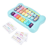 Juguete De Piano Con Xilófono Infantil, Teclado Multicolor P