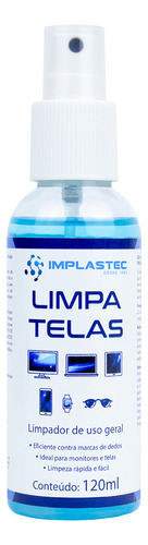 Limpa Tela Implastec 120ml