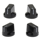 4pcs De Amplificador De Guitarra Pedal Botões Botão