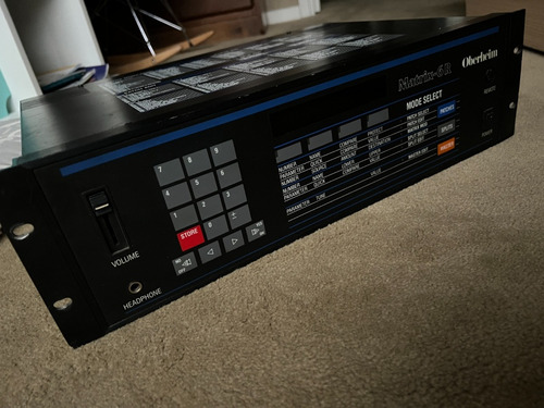 Sintetizador Oberheim Mateix 6r Midi Programador Uss900